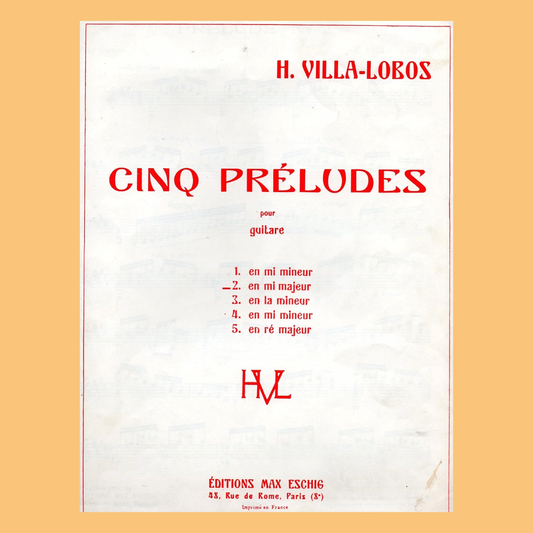 Villa-Lobos - Prelude No 2 For Guitar