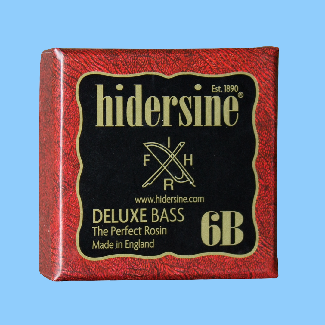 Hidersine Double Bass Bow Rosin - Dark /Large Size (6B)