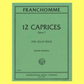 Franchomme - 12 Caprices Op 7 Cello Ed Klengel