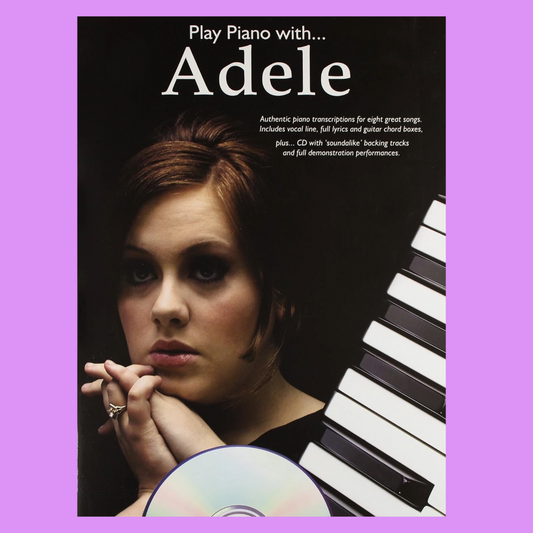 Play Piano With Adele Bk/Cd