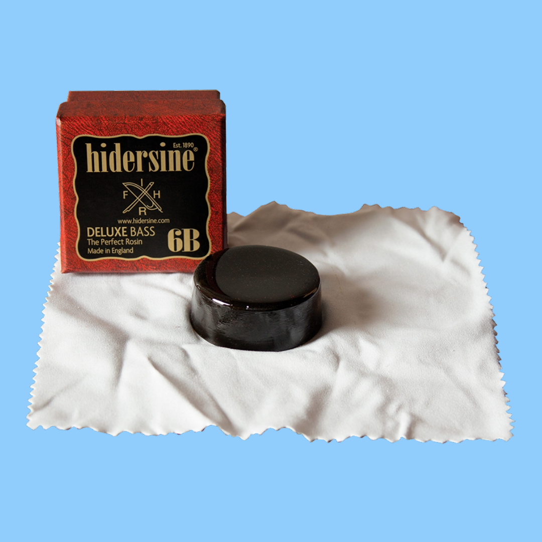 Hidersine Double Bass Bow Rosin - Dark /Large Size (6B)