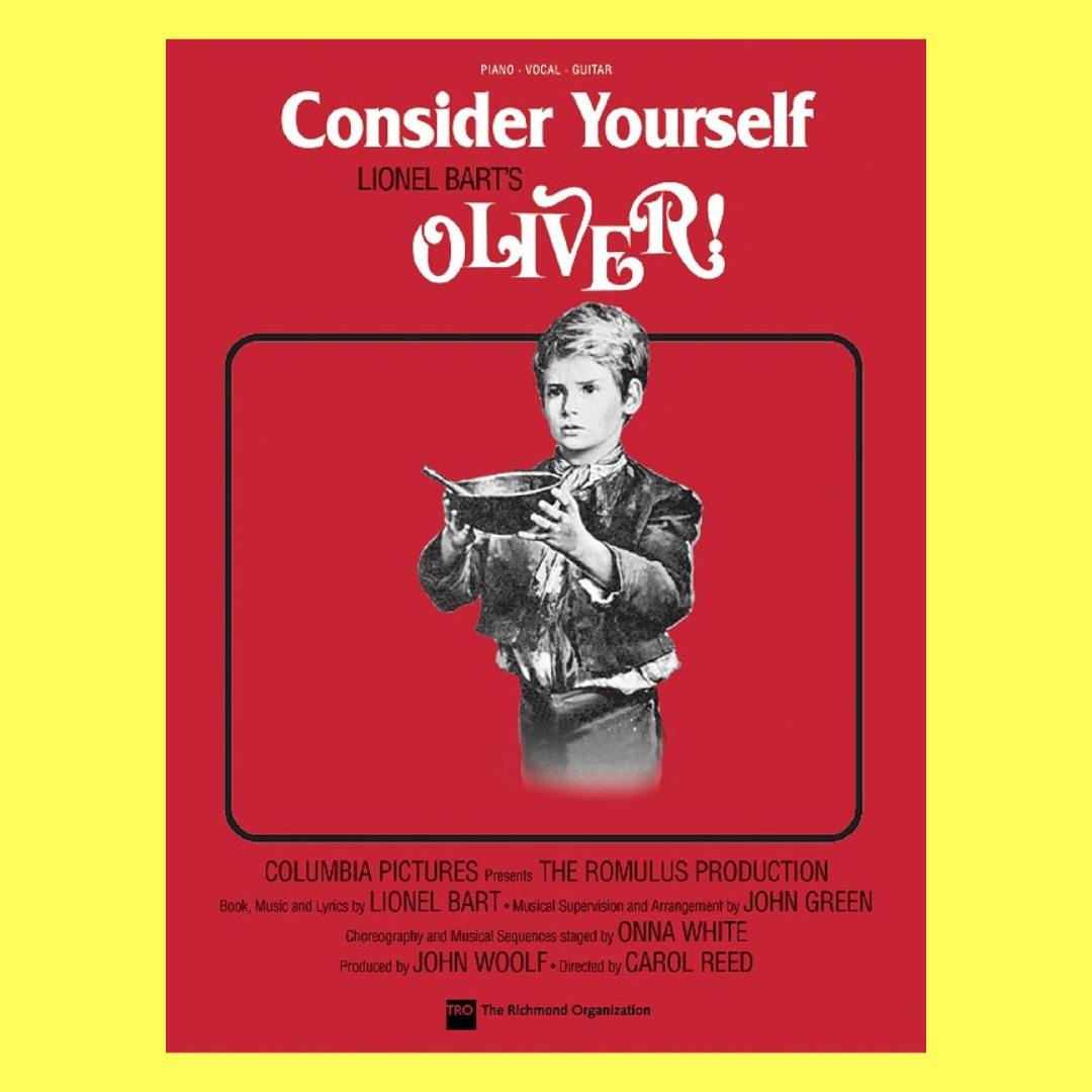 Consider Yourself from Oliver PVG Sheet Music