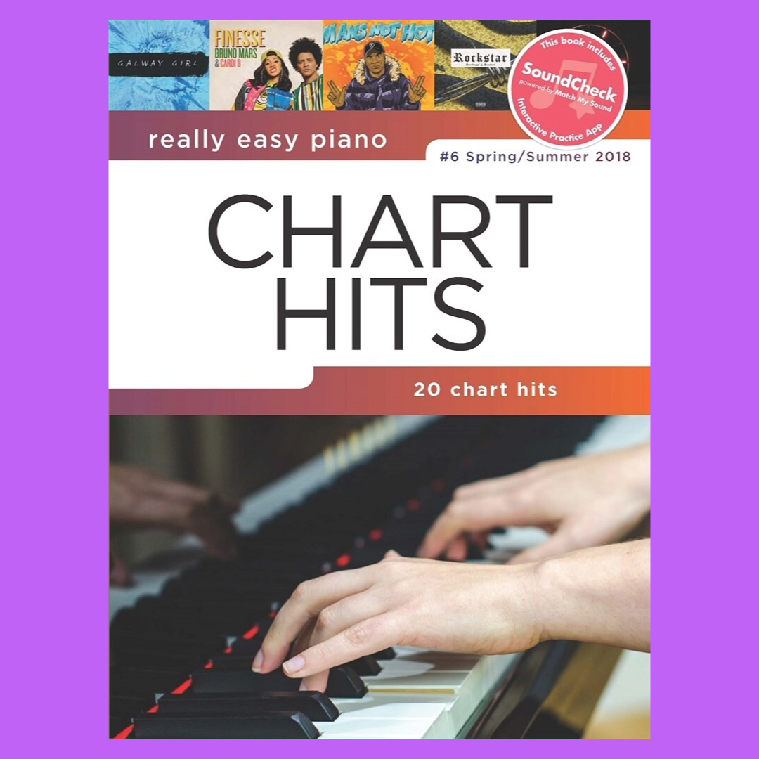 Really Easy Piano Chart Hits 6 Spring/Summer Songbook