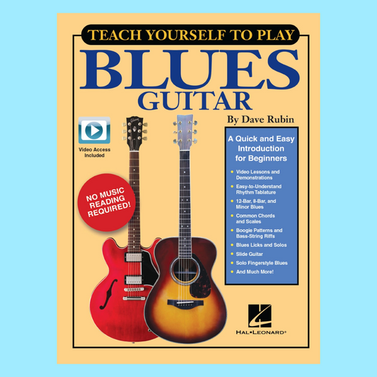 Teach Yourself To Play Blues Guitar Book/Olm