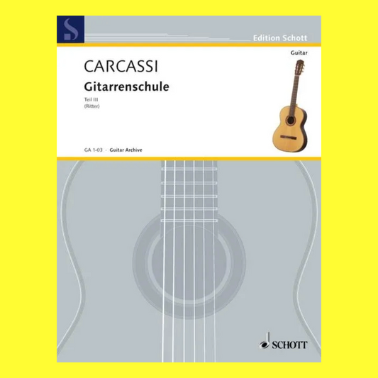 Carcassi - Complete Guitar Method Book 3
