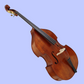 Hidersine Studenti 3/4 Double Bass Student Outfit with Padded Case, Rosin & Quality Bow