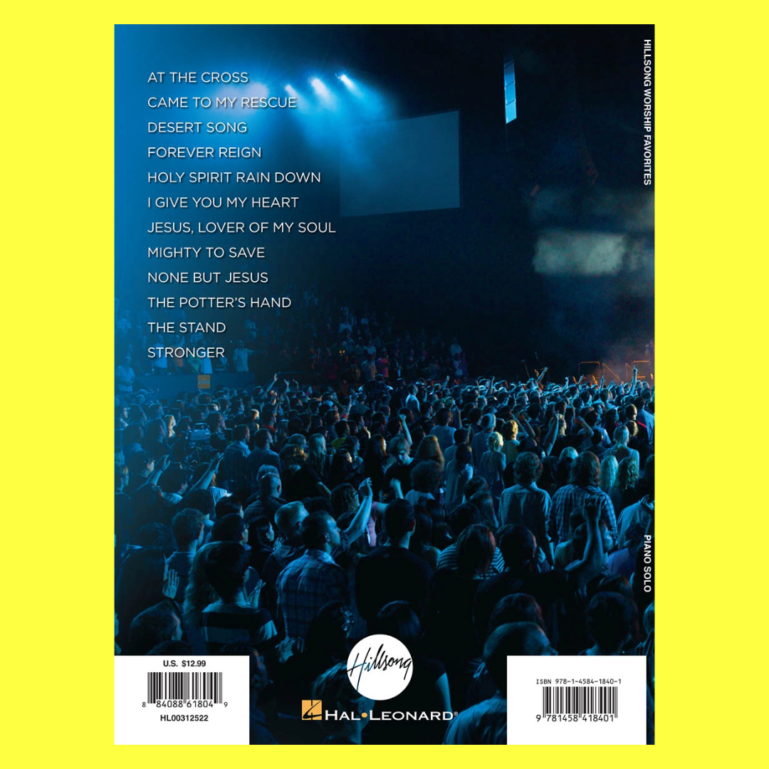 Hillsong Worship Favorites - Piano Solos Book