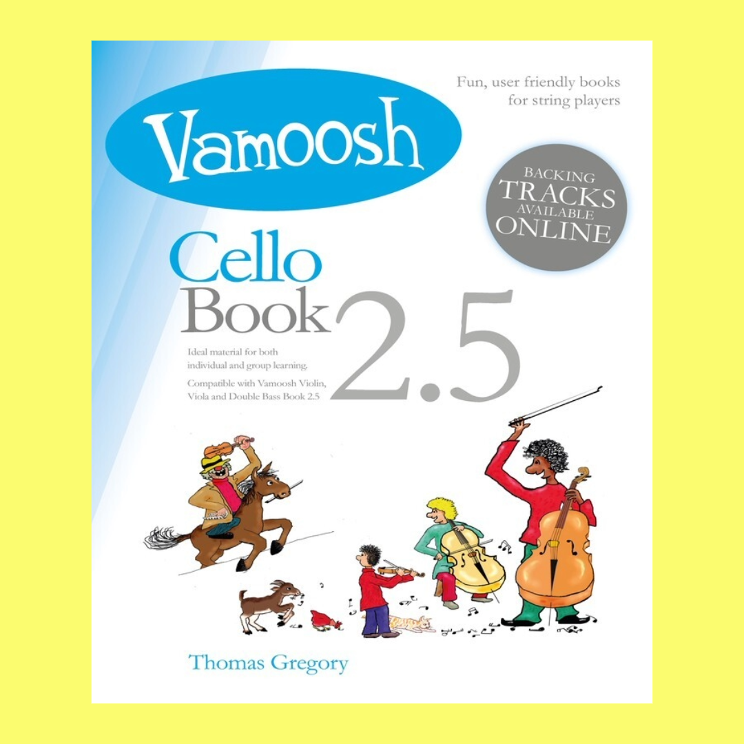 Thomas Gregory - Vamoosh Cello Book 2.5 (Book/Ola)