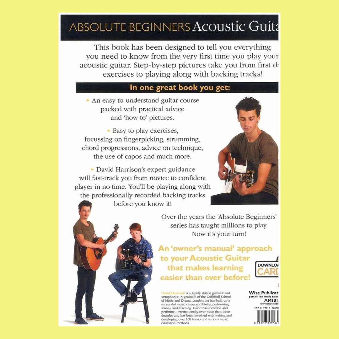 Absolute Beginners Acoustic Guitar Book/Ola