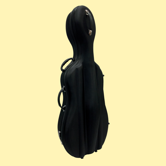 Vivo Baccello Black Semi-Hard Cello Case - Size 3/4