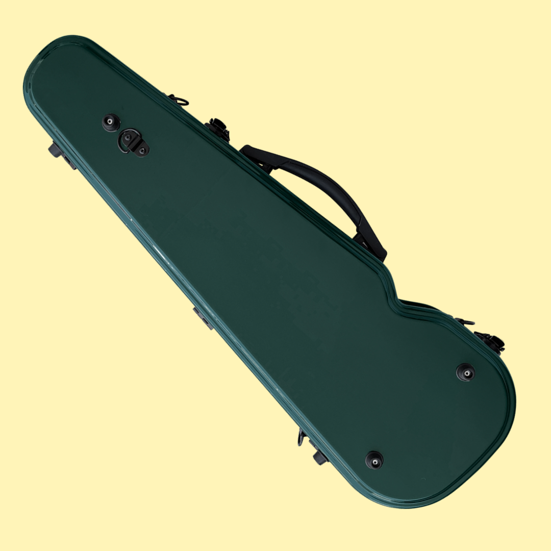 Vivo V203-24GR2 Polycarbonate Shaped Case to suit 1/2 Violin / 12" Viola - Dark Green