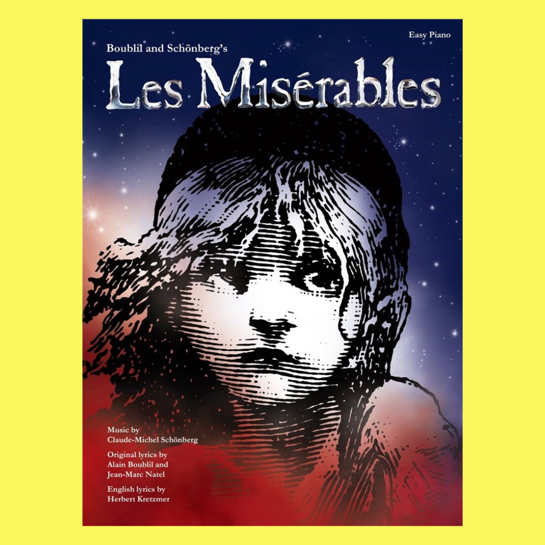 Les Miserables - Easy Piano Vocal Selections Songbook