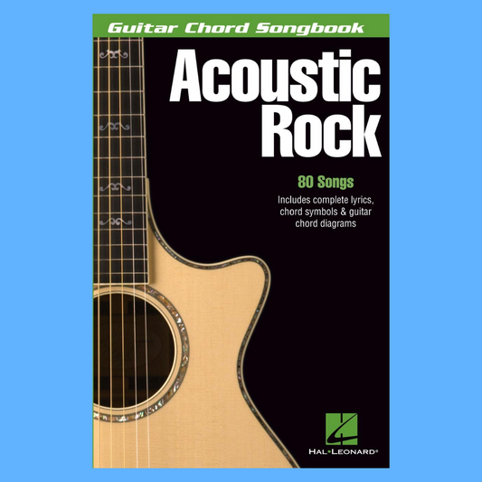 Guitar Chord Songbook - Acoustic Rock (80 Songs)