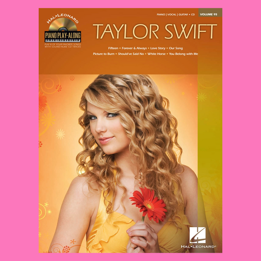 Taylor Swift Piano Play Along Volume 95 Book/Cd