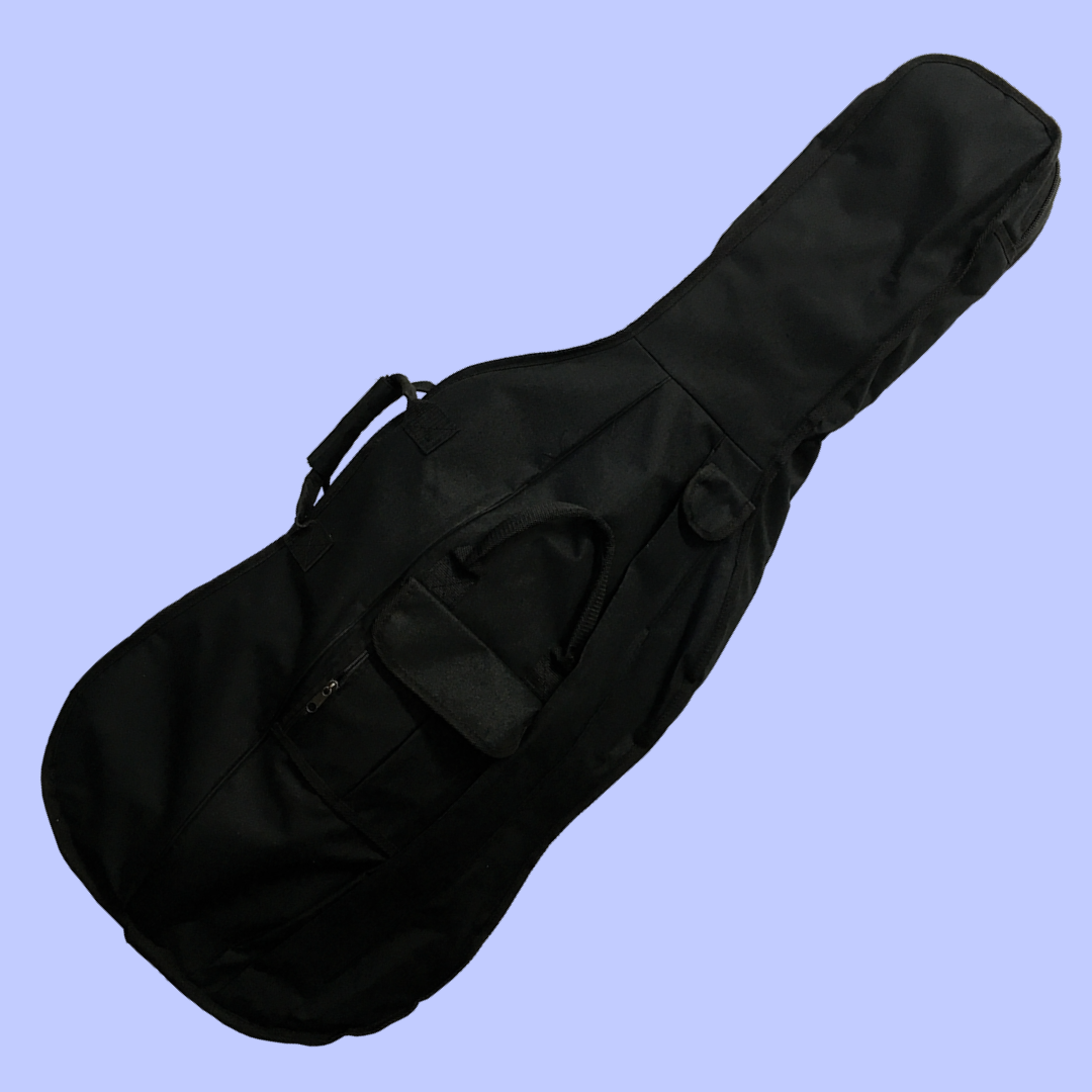 Vivo VCBAG14 Cello 10mm Padded Bag with Bow Holders & Pockets - 1/4 Size