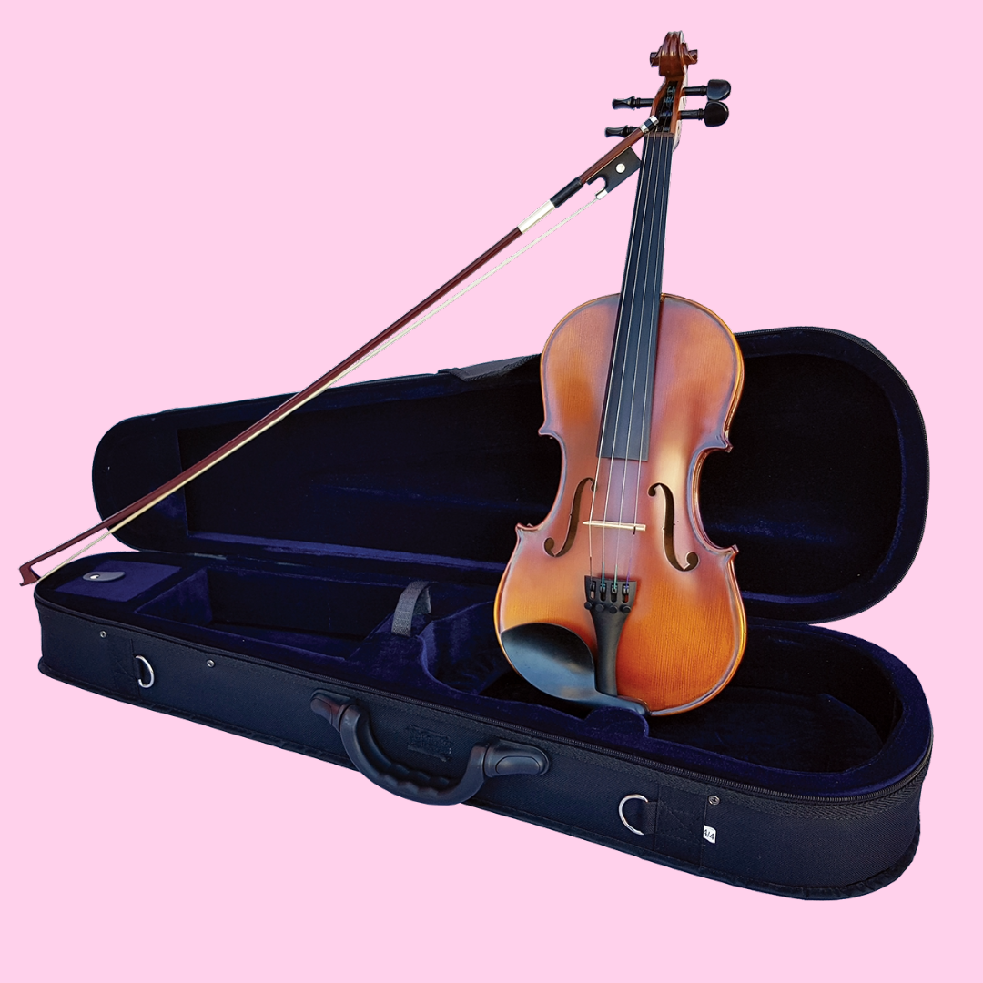 Vivo Encore Student 15.5 " Viola Outfit with Case & Bow (Beginner Viola)