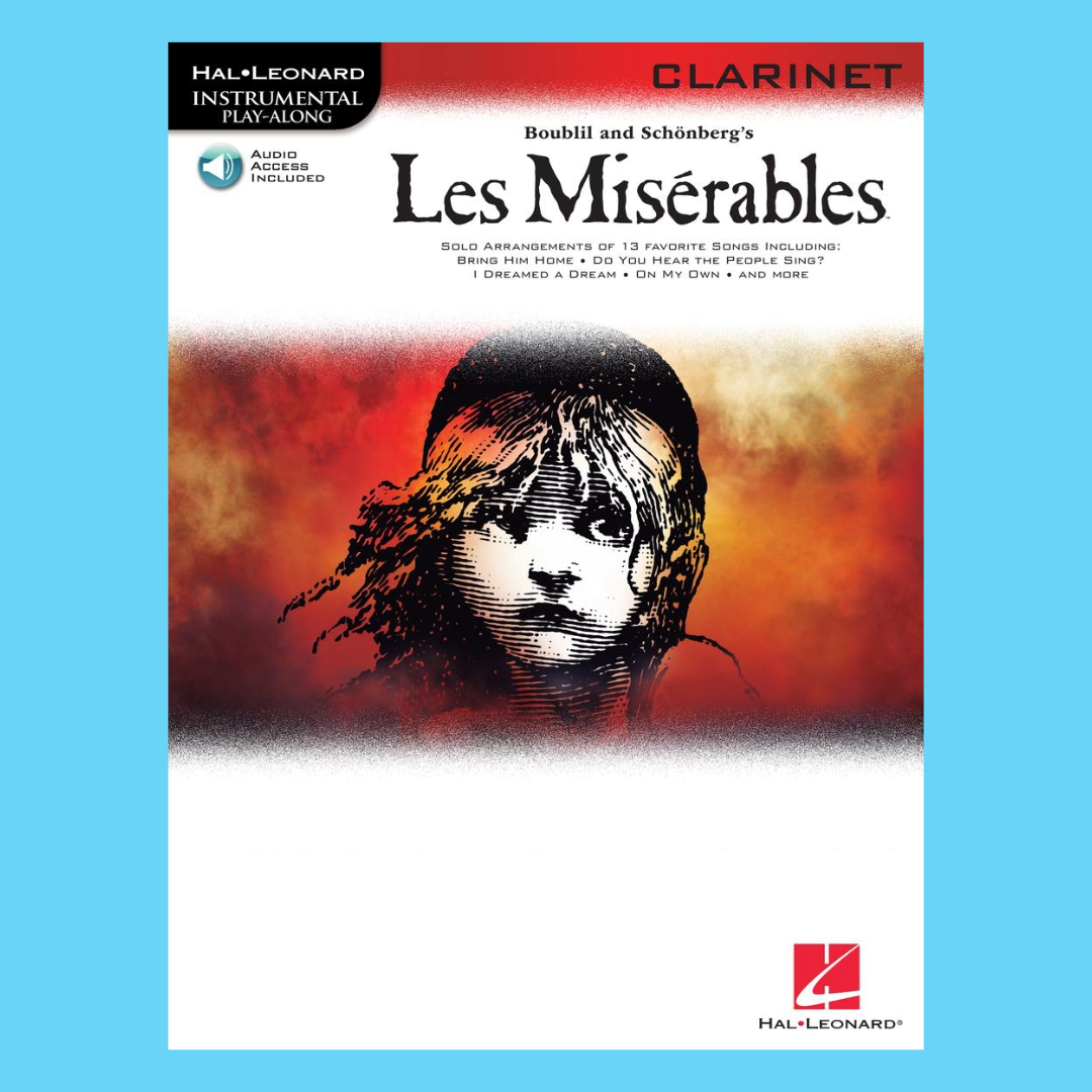 Les Miserables Clarinet Play Along Book/Ola