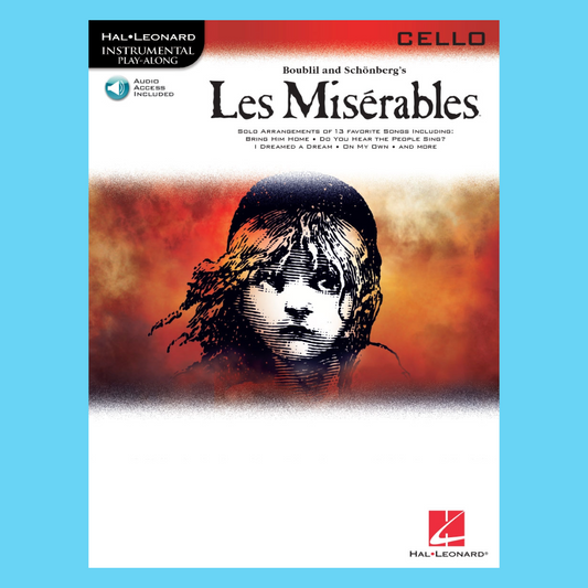 Les Miserables - Cello Play Along Book/Ola