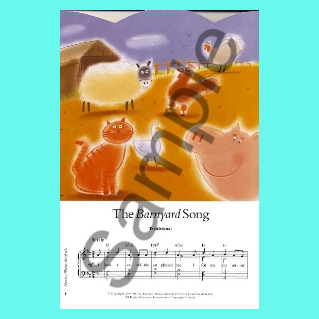 Nursery Rhyme Piano Songbook