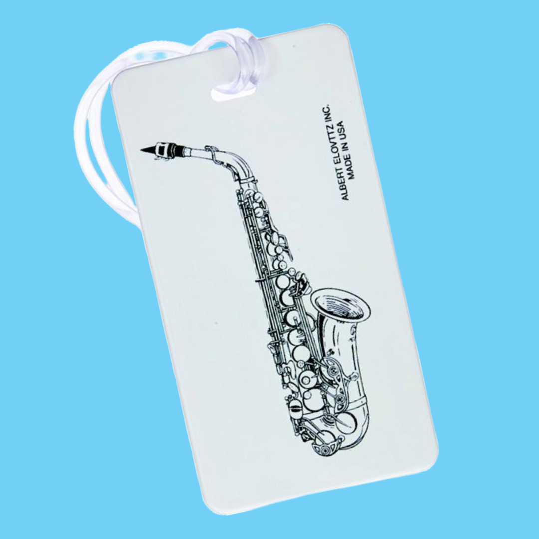 Id Tag - Saxophone Design