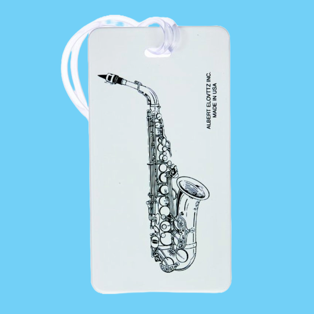 Id Tag - Saxophone Design