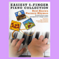 Easiest 5-Finger Piano Collection - Nursery Rhymes Book