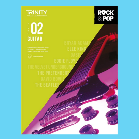 Trinity Rock & Pop Guitar Grade 2 Book (2018)