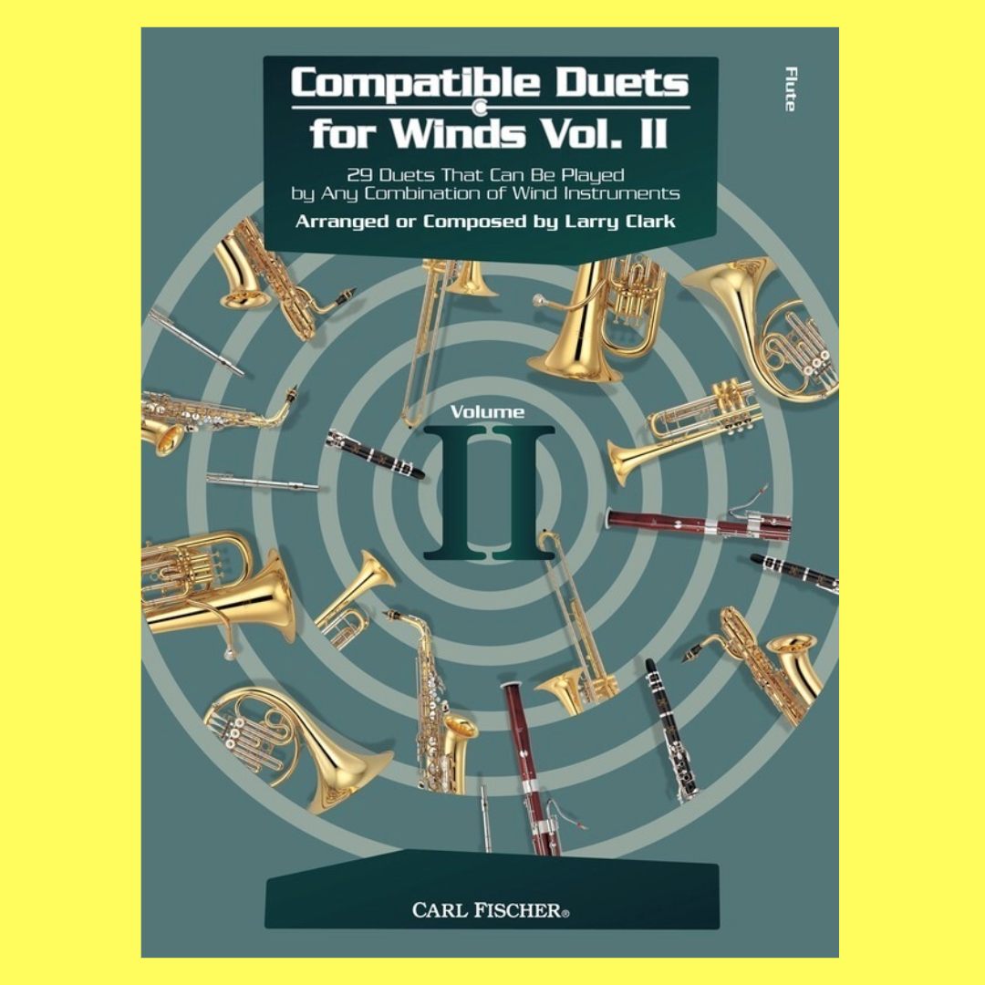 Compatible Duets For Winds - Volume 2 Flute Book