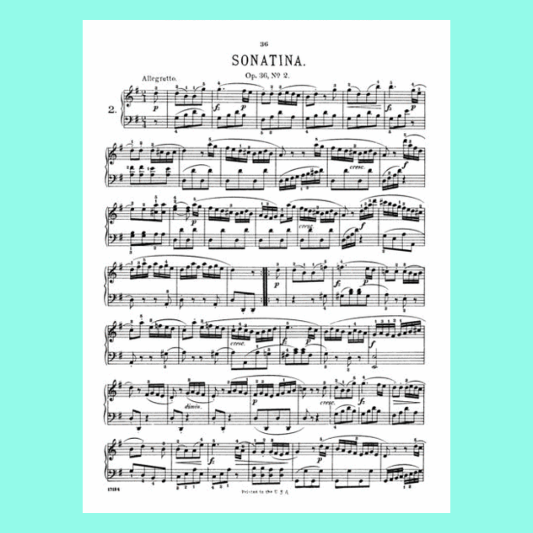 Sonatina Album for the Piano Book