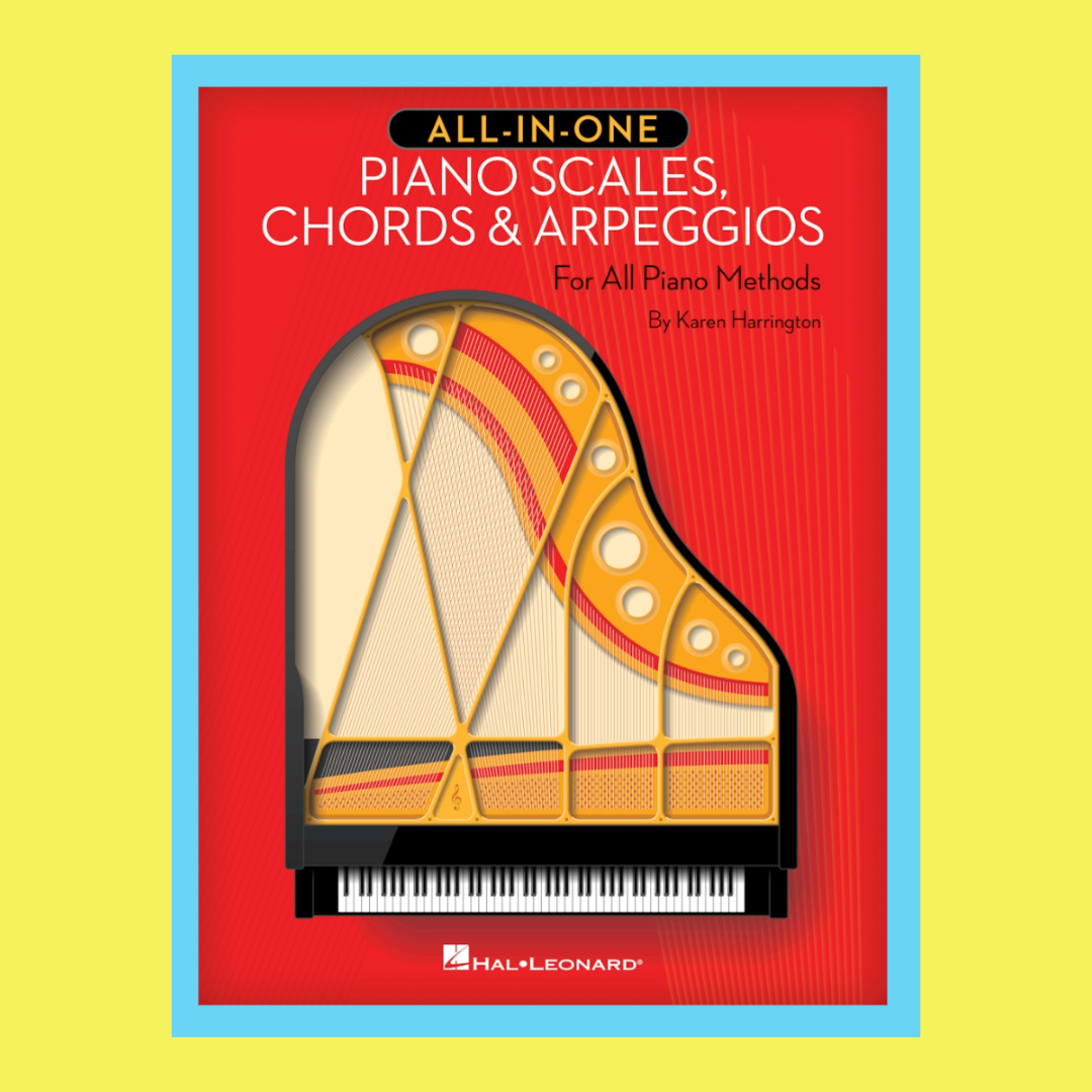 All-In-One Piano Scales Chords & Arpeggios Book