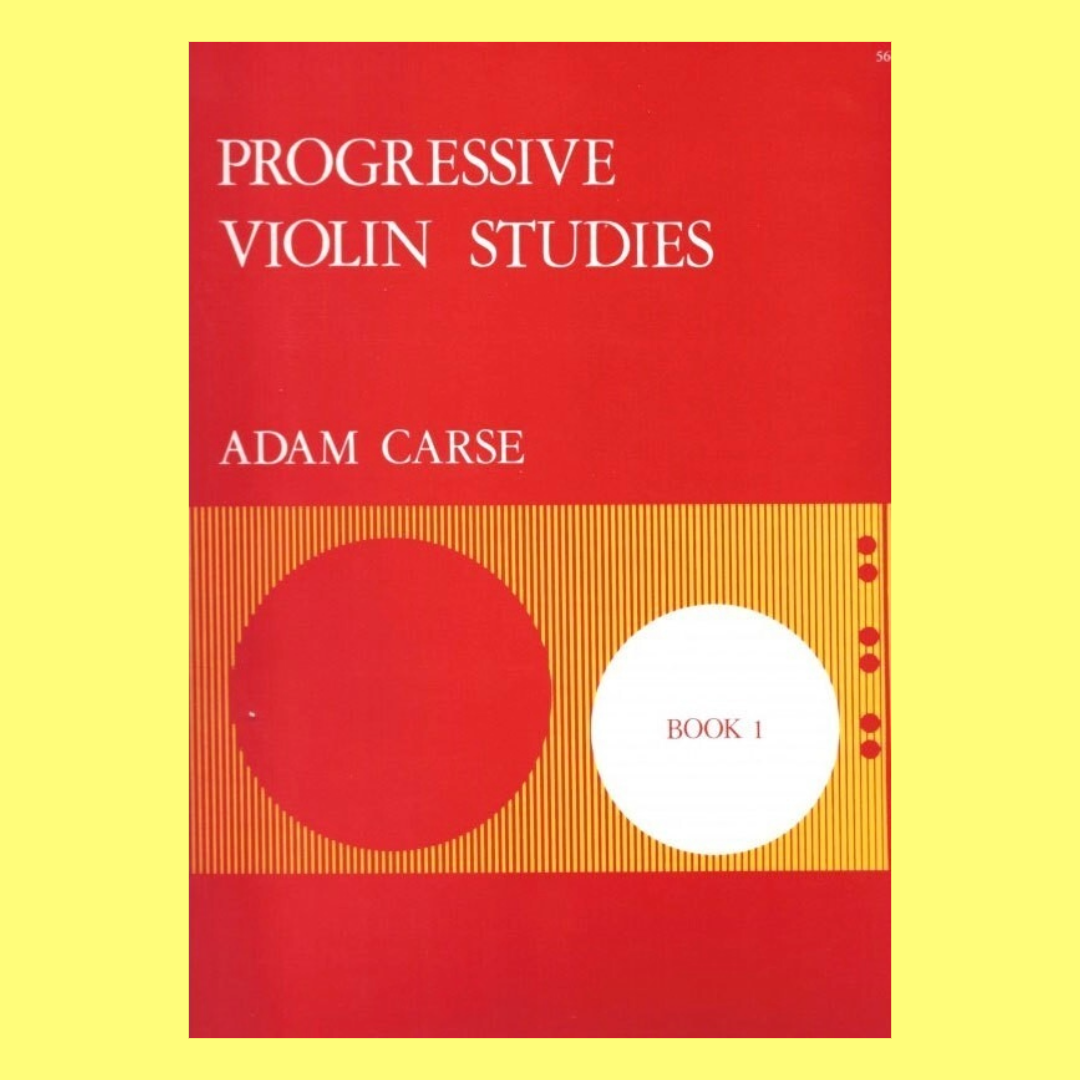 Adam Carse - Progressive Violin Studies - Book 1