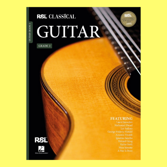 Rockschool Classical Guitar - Grade 2 Book (2022+)