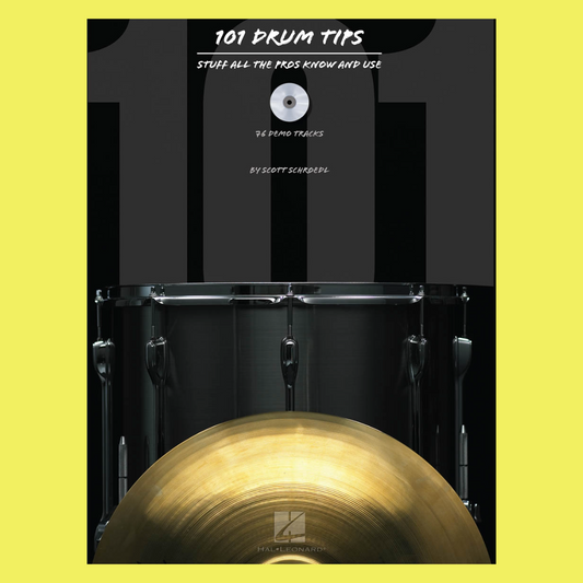 101 Drum Tips Book/Cd