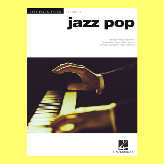 Jazz Pop - Jazz Piano Solos Series Volume 8 Book