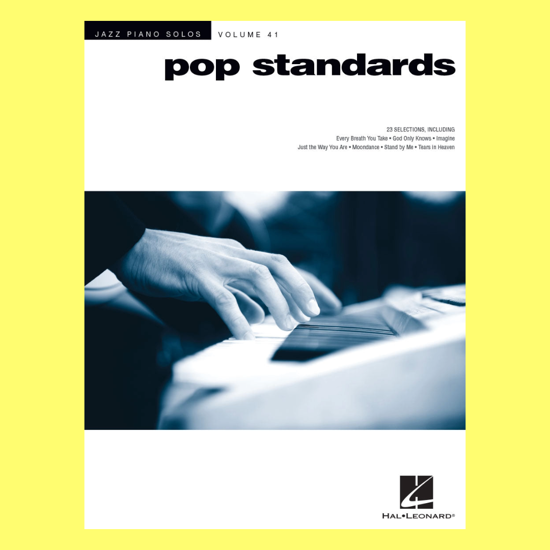 Pop Standards - Jazz Piano Solos Volume 41 Book