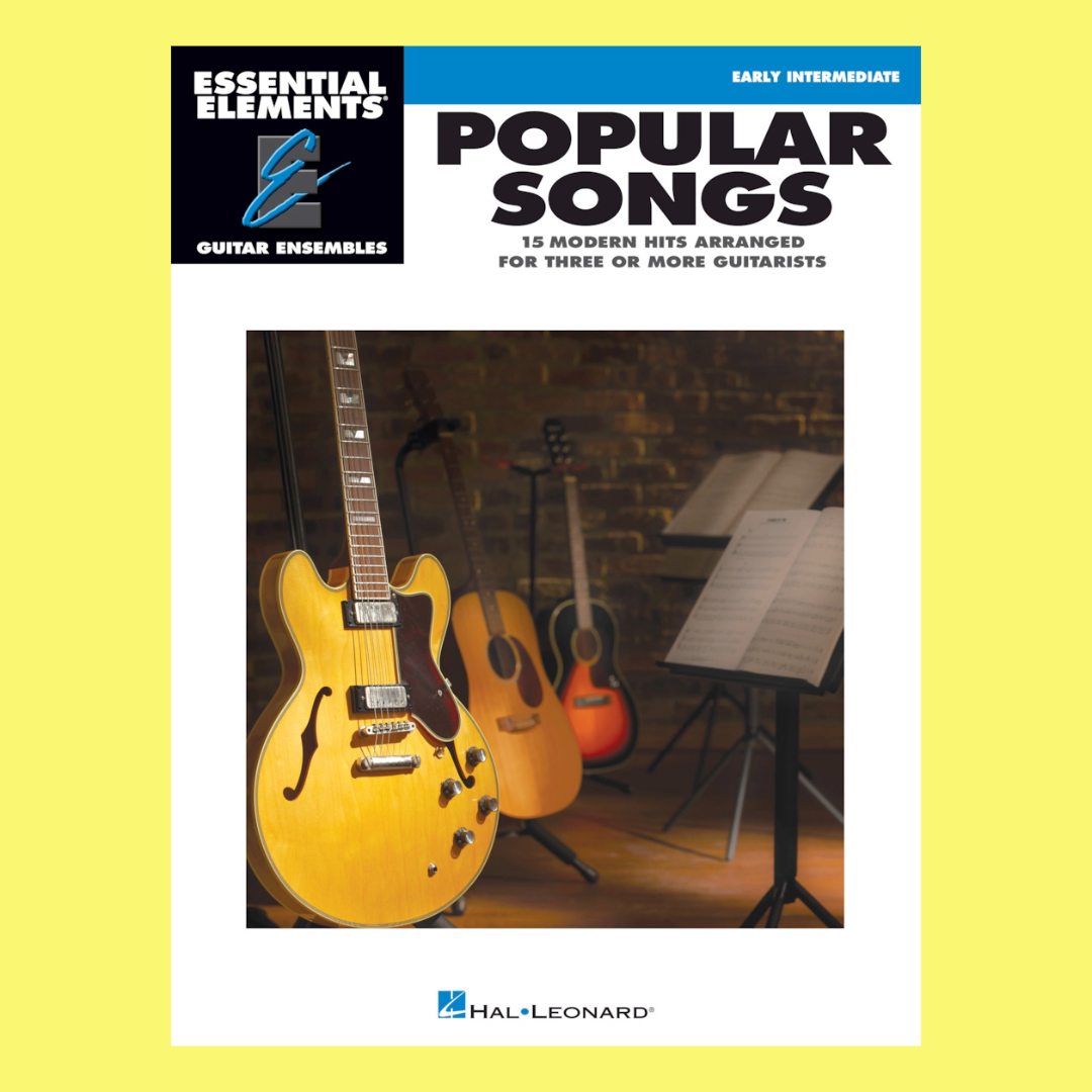 Essential Elements - Popular Songs Guitar Ensemble Book