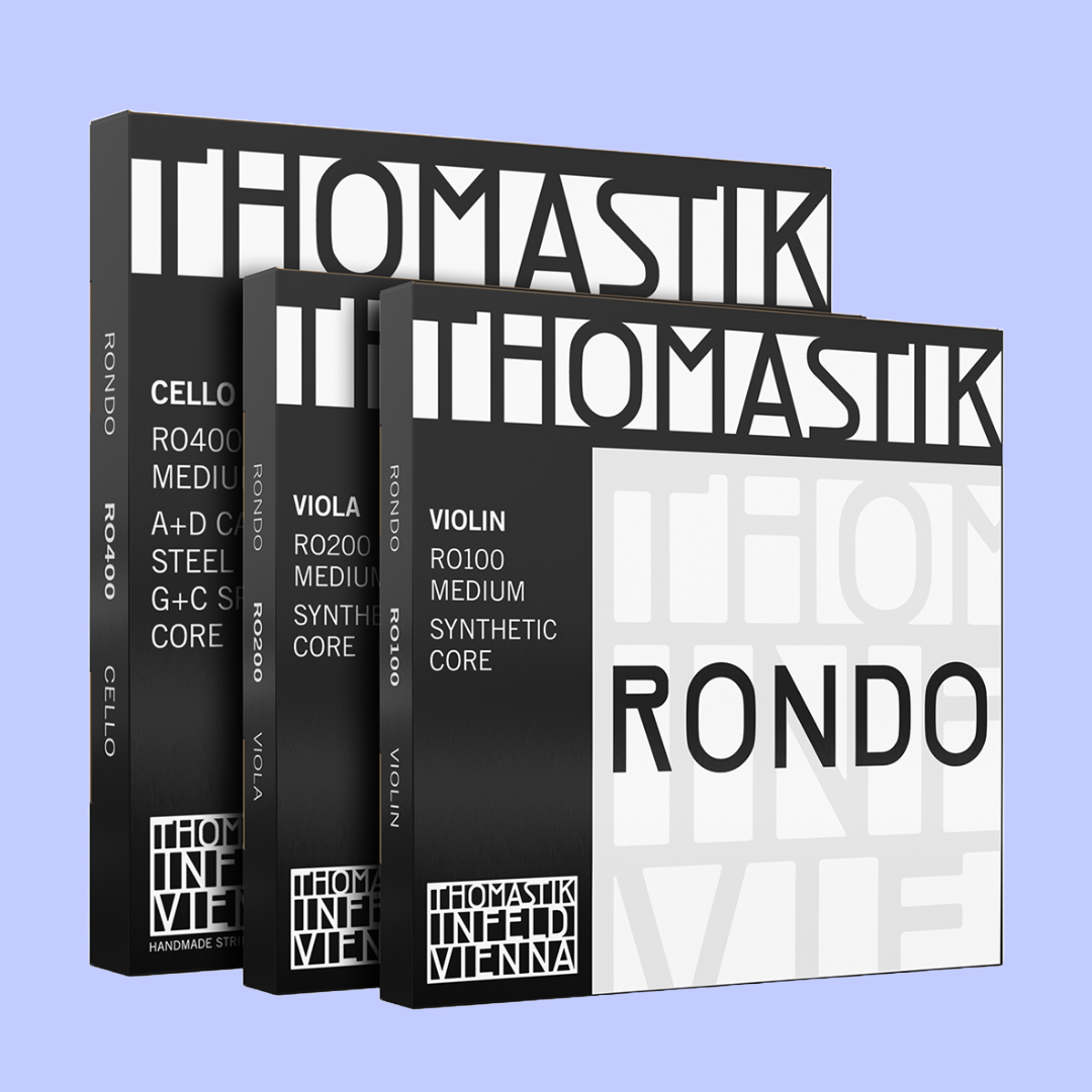 Thomastik RO100 Rondo Violin String Set (Violin 4/4, Medium)