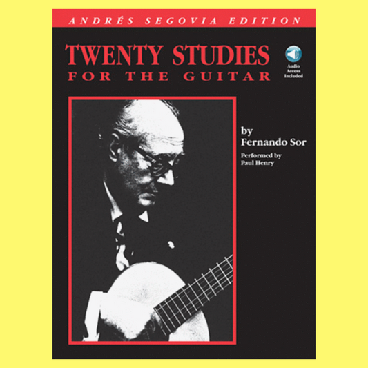 Andres Segovia - 20 Studies For The Guitar Book/Ola