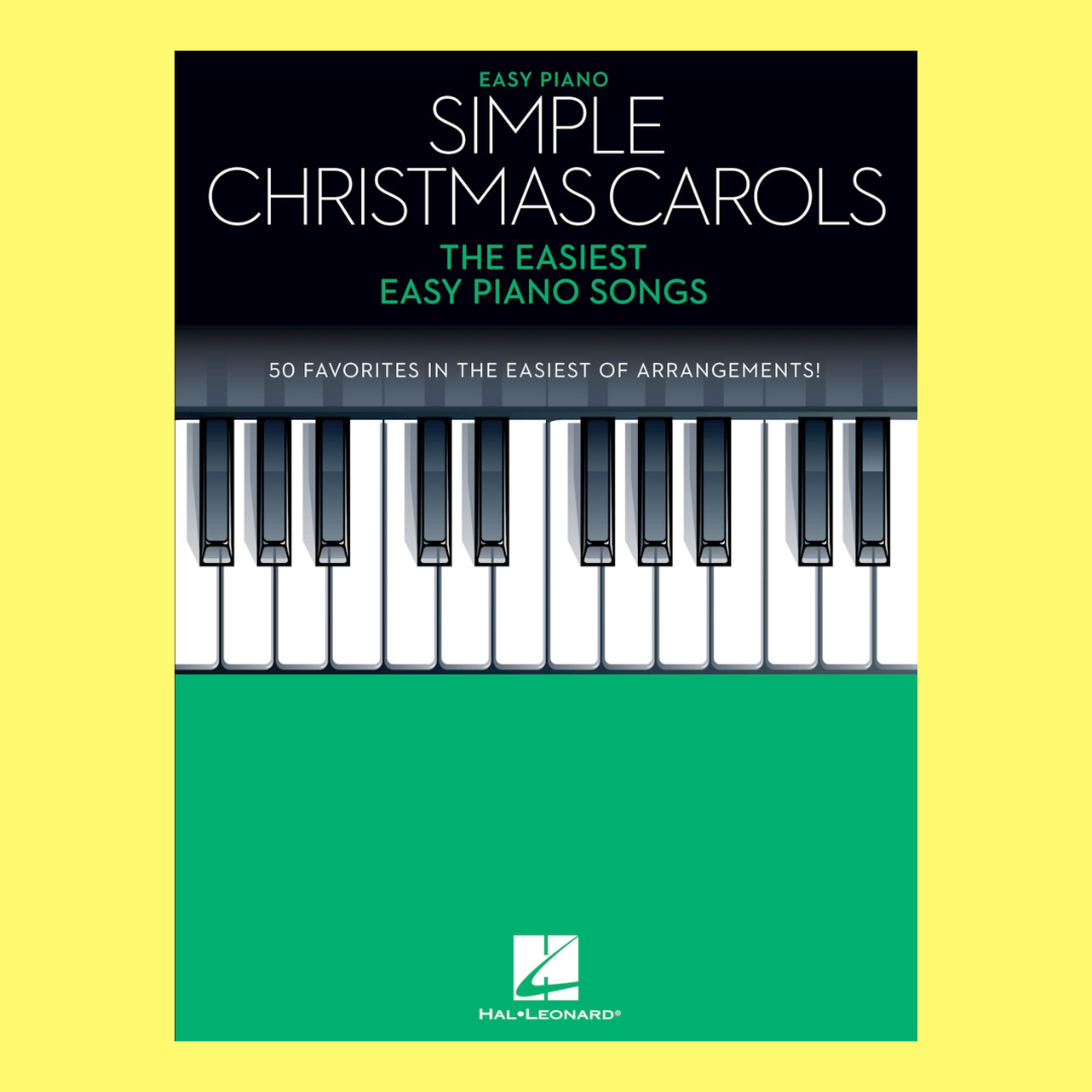 Simple Christmas Carols Easy Piano Book