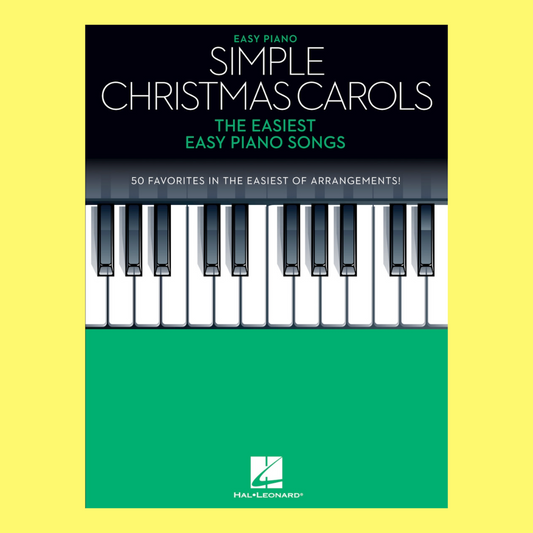 Simple Christmas Carols Easy Piano Book