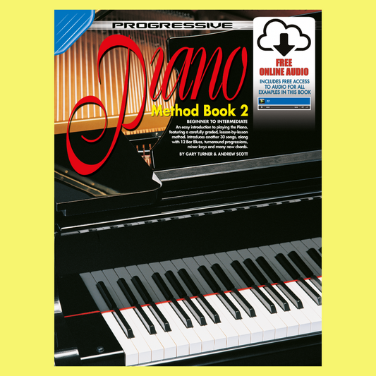 Progressive Piano Method Book 2 (Book/Ola)