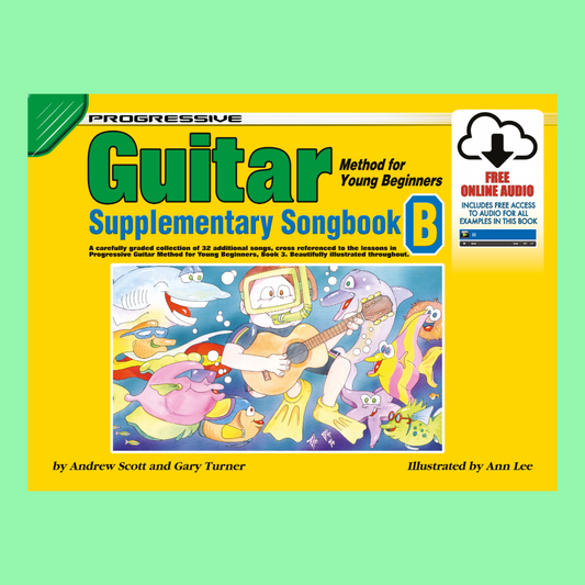 Progressive Guitar Method For Young Beginners Songbook B (Book/Ola)