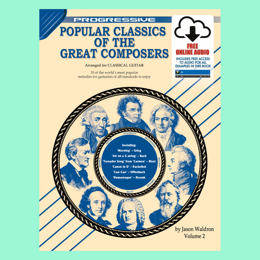 Progressive Popular Classics Of The Great Composers Volume 2 Book (Book/Ola)