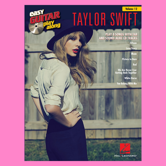 Taylor Swift Easy Guitar Play Along Volume 12 Book/Cd