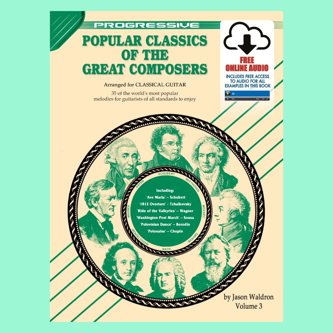 Progressive Popular Classics Of The Great Composers Volume 3 Book (Book/Ola)