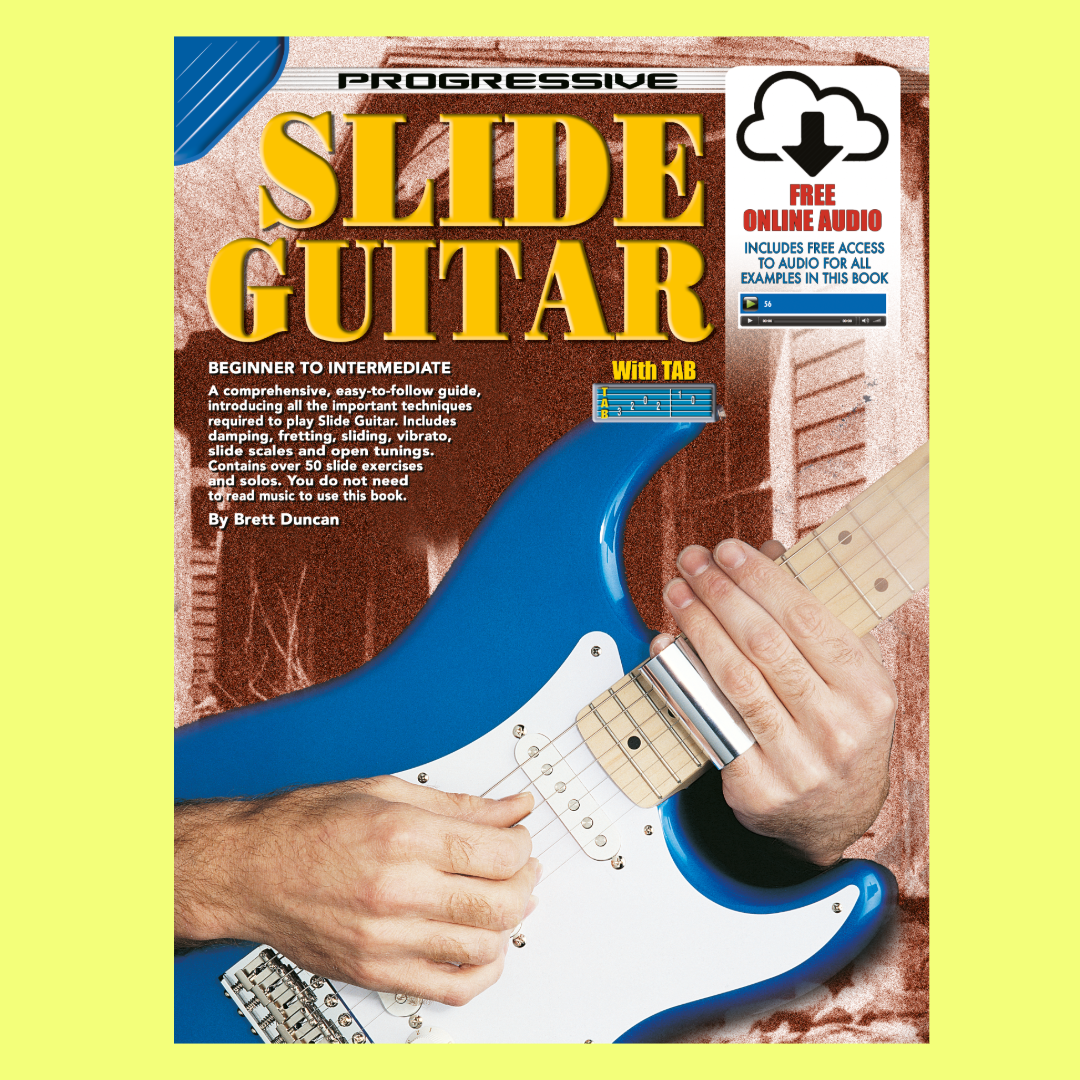 Progressive Slide Guitar Technique Book/Ola