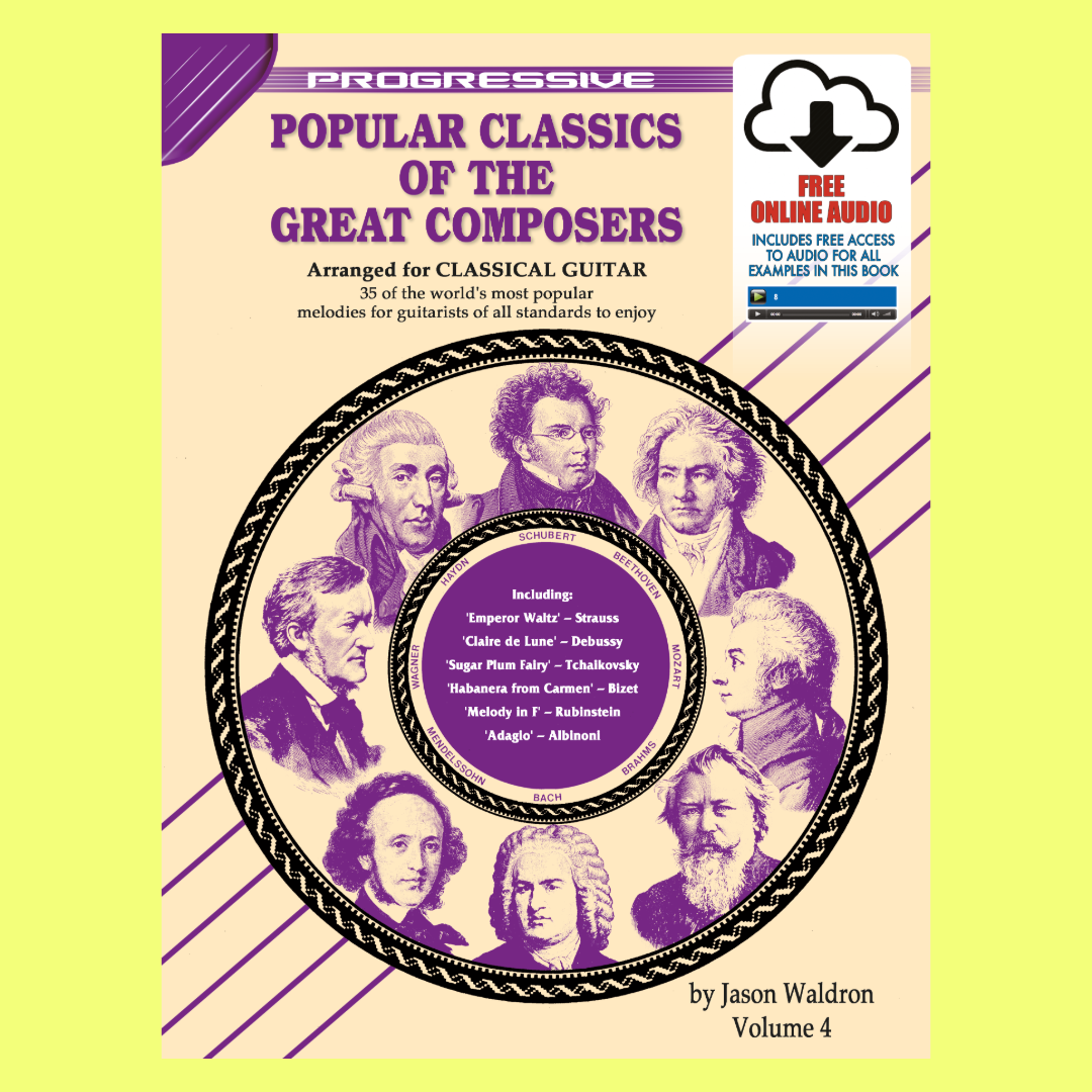 Progressive Popular Classics Of The Great Composers Volume 4 Book (Book/Ola)