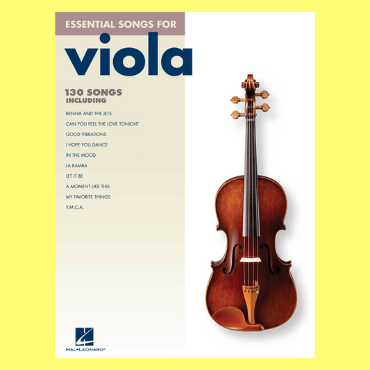 Essential Songs For Viola Book (130 Songs)