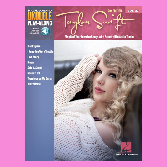 Taylor Swift Ukulele Play Along Volume 23 Book/Ola (2nd Edition)