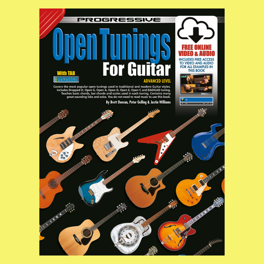 Progressive Open Tunings For Guitar Book/Olm